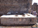 Pompei, zona archeologica - un Thermopolium