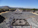 Teotihuacan - Panorama dalla Piramide della Luna