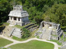 Chiapas - Palenque, a sinistra il Tempio del Sole