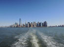 in viaggio verso Liberty Island